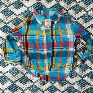 Peek Baby Boys relaxed button up!